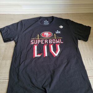 Fanatics Black Super Bowl LIV Tee YL